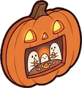 Wall art and frames, a sticker from the Halloween Night world