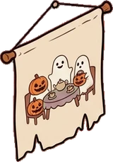 Wall art and frames, a sticker from the Halloween Night world