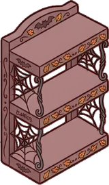 Wall shelves, a sticker from the Halloween Night world