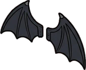 Bags, hats and shoes, a sticker from the Halloween Night world