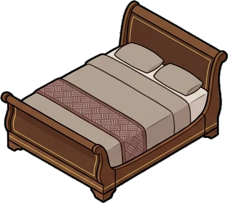 Beds, a sticker from the Hotel Suite world
