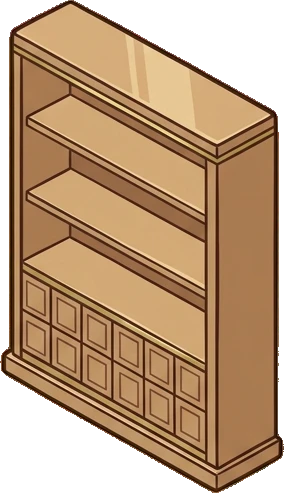 Bookcases, a sticker from the Hotel Suite world