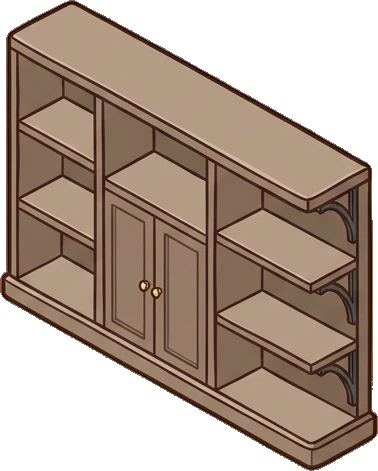 Bookcases, a sticker from the Hotel Suite world