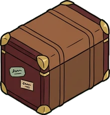 Chests and trunks, a sticker from the Hotel Suite world