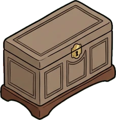 Chests and trunks, a sticker from the Hotel Suite world