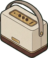 Gadgets and devices, a sticker from the Hotel Suite world