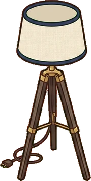 Floor lamps, a sticker from the Hotel Suite world