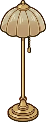 Floor lamps, a sticker from the Hotel Suite world