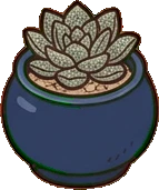 Small plants, a sticker from the Hotel Suite world