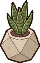 Small plants, a sticker from the Hotel Suite world