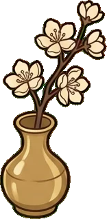 Small plants, a sticker from the Hotel Suite world
