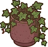 Small plants, a sticker from the Hotel Suite world
