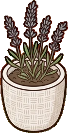 Small plants, a sticker from the Hotel Suite world