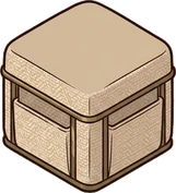 Poufs and ottomans, a sticker from the Hotel Suite world