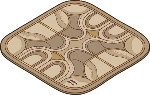Rugs, a sticker from the Hotel Suite world