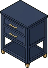 Side tables, a sticker from the Hotel Suite world