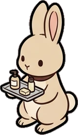 Cats and small animals, a sticker from the Hotel Suite world
