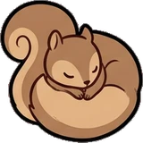 Cats and small animals, a sticker from the Hotel Suite world