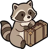 Cats and small animals, a sticker from the Hotel Suite world