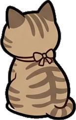 Cats and small animals, a sticker from the Hotel Suite world