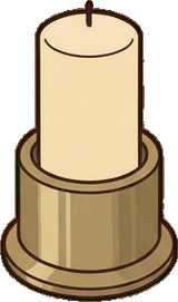 Candles and small lights, a sticker from the Hotel Suite world