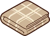 Cushions and blankets, a sticker from the Hotel Suite world