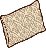 Cushions and blankets, a sticker from the Hotel Suite world