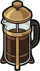 Food and drinks, a sticker from the Hotel Suite world
