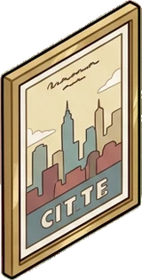 Wall art and frames, a sticker from the Hotel Suite world