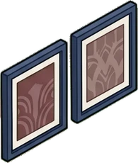 Wall art and frames, a sticker from the Hotel Suite world