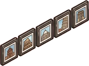 Wall art and frames, a sticker from the Hotel Suite world