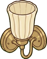 Wall lights, a sticker from the Hotel Suite world