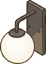 Wall lights, a sticker from the Hotel Suite world