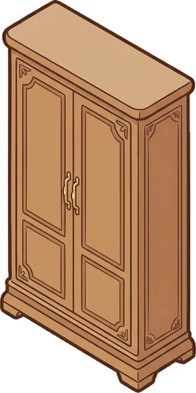 Wardrobes, a sticker from the Hotel Suite world
