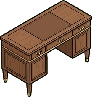 Desks and workbenches, a sticker from the Hotel Suite world