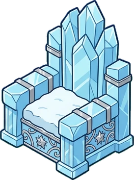 Armchairs, a sticker from the The Ice Palace world