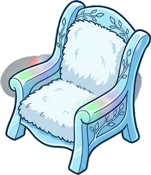Armchairs, a sticker from the The Ice Palace world