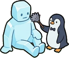 People together, a sticker from the The Ice Palace world