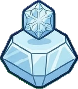 Collectibles, a sticker from the The Ice Palace world