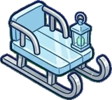 Collectibles, a sticker from the The Ice Palace world