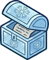 Collectibles, a sticker from the The Ice Palace world