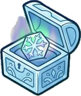 Collectibles, a sticker from the The Ice Palace world