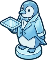 Collectibles, a sticker from the The Ice Palace world