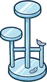 Pet beds and homes, a sticker from the The Ice Palace world