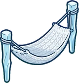 Pet beds and homes, a sticker from the The Ice Palace world