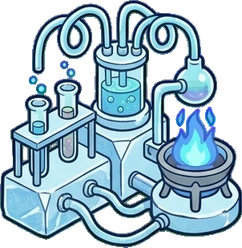 Gadgets and devices, a sticker from the The Ice Palace world