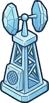 Gadgets and devices, a sticker from the The Ice Palace world