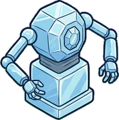 Gadgets and devices, a sticker from the The Ice Palace world