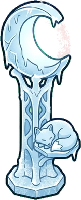 Floor lamps, a sticker from the The Ice Palace world