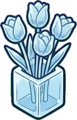 Small plants, a sticker from the The Ice Palace world